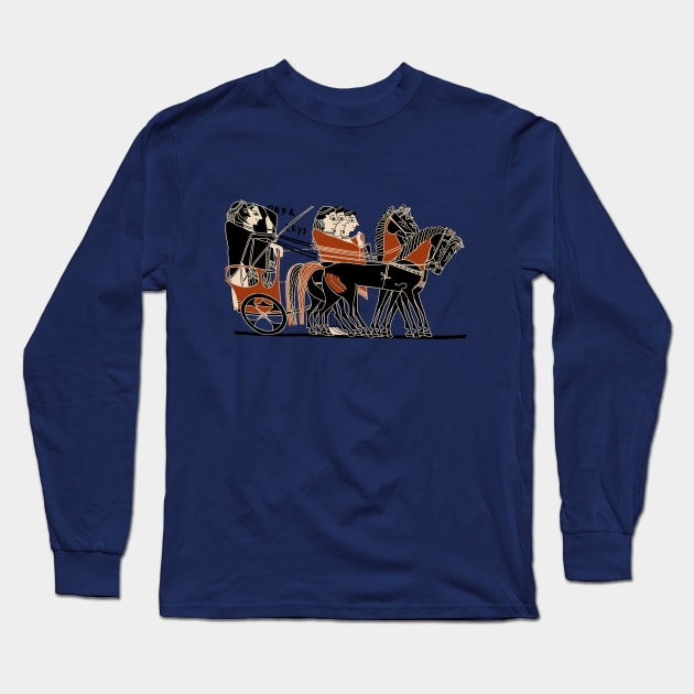 Zeus, Hera & the Horae Long Sleeve T-Shirt by Mosaicblues